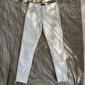 Banana republic white jeans